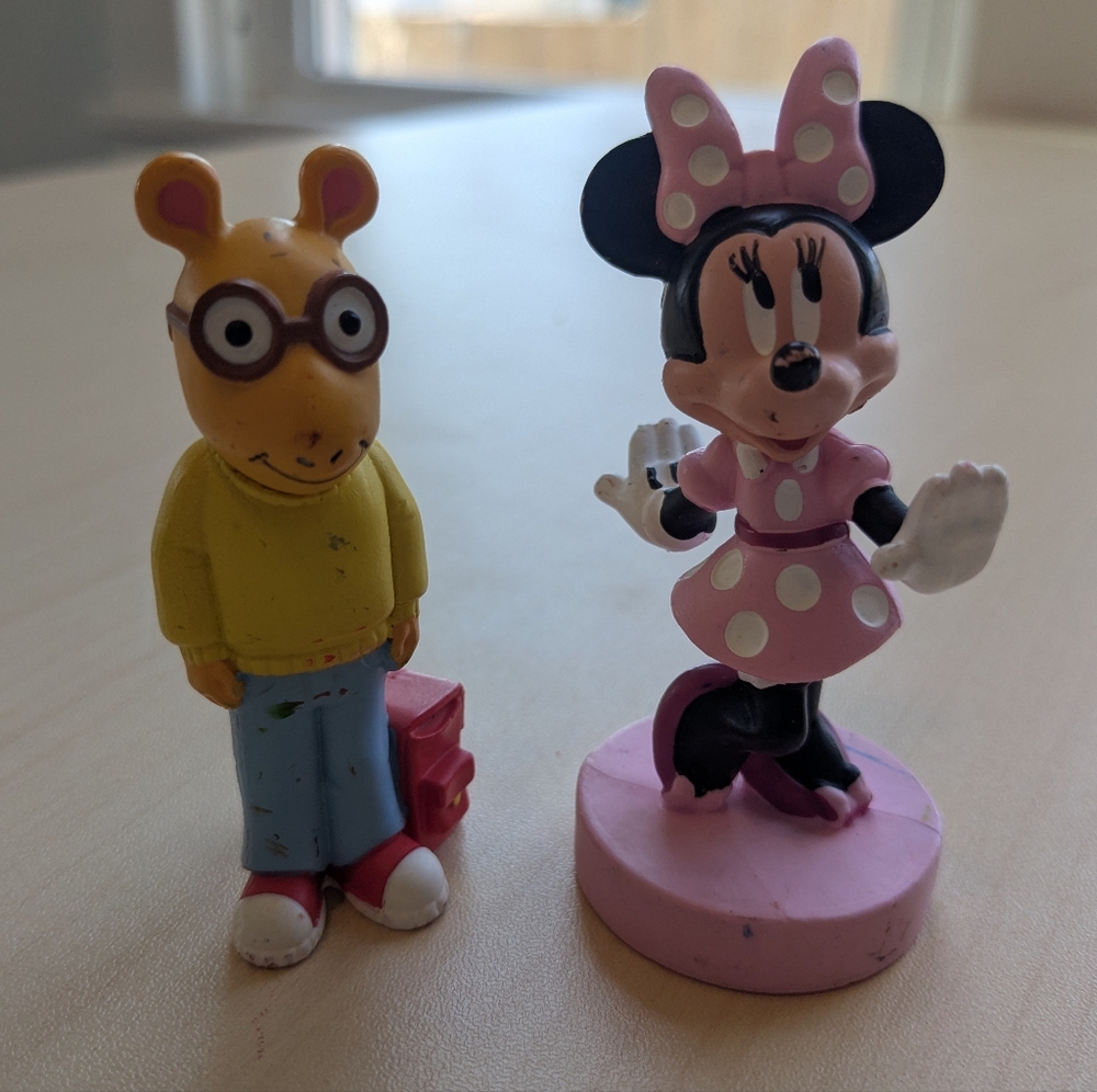 Minnie Mouse and Arthur Tonie Bundle